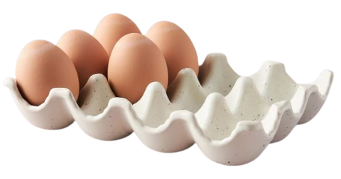 Ceramic Egg Crate