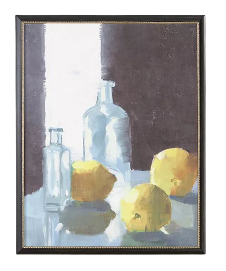 Glass and Lemons Wall Art