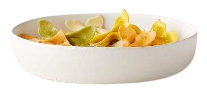 White Pasta Bowl