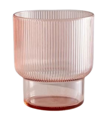 Fluted Acrylic Drinking Cup